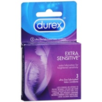 Durex Extra Sensitive Condoms (3 Ct.)