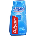 Colgate Max Fresh with Mint Breath with Whitening Cool Mint Toothpaste 4.6 oz