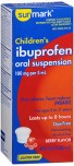 Sunmark Children's Ibuprofen Berry Flavor 4 fl oz