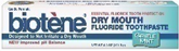 Biotene Dry Mouth Fluoride Toothpaste Gentle Mint 4.3 oz