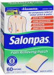 Salonpas Pain Relieving Patch (60 Patches)