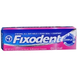 Fixodent Original Denture Adhesive Cream 1.4 oz