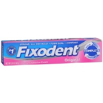 Fixodent Original Denture Adhesive Cream 2.4 oz