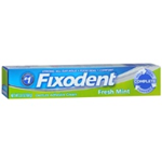 Fixodent Complete Fresh Mint Denture Adhesive Cream 2.4 oz