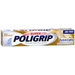 Super Poligrip Extra Care Denture Adhesive Cream 2.2 oz