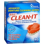 D.O.C. CLEAN-IT Advanced Denture Cleaning Wipes
