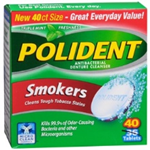POLIDENT Antibacterial denture Cleanser Smokers