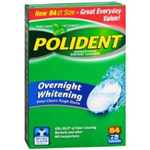 POLIDENT Antibacterial Denture Cleanser 84 tablets