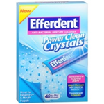 EFFERDENT Anti-Bacterial Denture Cleanser 48 icy mint