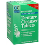 QC Denture Cleanser Tablets
