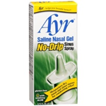 Ayr Saline Nasal Gel No Drip Sinus Spray 0.75 fl oz
