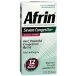 Afrin Severe Congestion 12 hr Relief Nasal Spray 0.5 fl oz