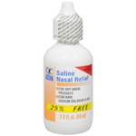 Quality Choice Saline Nasal Relief Moisturizing Nasal Spray 1.5 oz
