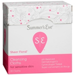 Summer's Eve Sheer Floral Cleansing Cloths (16 Cloths)
