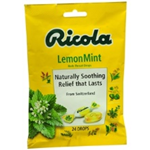 Ricola Lemon Mint Herb Throat Drops 24 drops