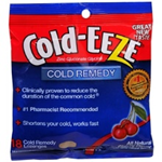 Cold-Eeze Cold Zinc Gluconate Glycine Cherry Cold Remedy 18 Lozenges