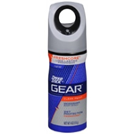 Speed Stick Gear Clean Peak Deodorant Body Spray 4 oz