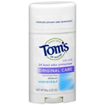 Tom's of Maine Original Care Unscented Deodorant 2.25 oz