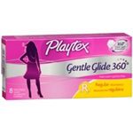 Playtex Gentle Guide 360 Regular Plastic Tampons (8 Ct.)