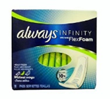 Always infinity Flex Foam Heavy Flow Pads (16 Ct.)