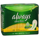 Always Ultra Thin Regular Pads (22 Ct.)