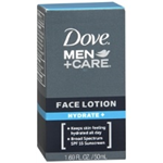 DOVE MEN CARE FACE LOTION 1.69 fl. Oz.