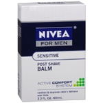 NIVEA MEN sensitive SHAVE BALM 3.3FL. OZ.