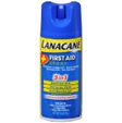 LANACANE FIRST AID SPRAY FOR MINOR CUTS , SCRAPES & SUNBURN