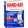 BAND-AID COMFORT SHEER (40)