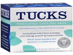 TUCKS MEDICATED COOLING PADS 100 PADS