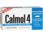 CALMOL 4- HEMORRHOIDAL SUPPOSITORIES (24 SUPPOSITORIES)