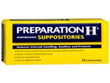 PREPARATION HEMORRHOIDAL SUPPOSITORIES 24