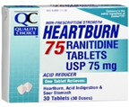 QC HEARTBURN 30 TABLETS