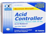 QC ACID CONTROLLER 25 TABLETS