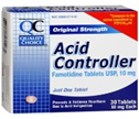 QC ACID CONTROLLER 30 TABLETS