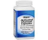 ACTIVATED CHARCOAL CAPSULES 100 CAPS