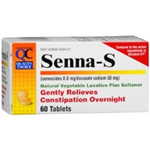 Quality Choice Senna Lax-S 60 Tablets