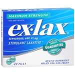 Ex-Lax Stimulant Laxative Maximum Strength 24 pills