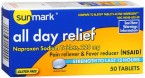 Sunmark Naproxen Sodium 220 mg 50 Caplets