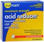 SUNMARK ACID REDUCER 25 TABLETS