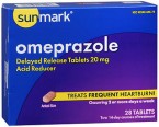 SUNMARK OMEPRAZOLE 28 TABLETS