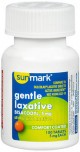 Sunmark Bisacodyl Stimulant Laxative 100 Tablets