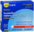 Sunmark Allergy Relief Loratadine Tablets 30 Tablets