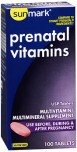 Sunmark Prenatal Daily Vitamins (100 Tabs)
