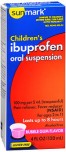 Sunmark Children's Ibuprofen Bubble Gum Flavor 4 fl oz