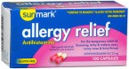 Sunmark Allergy Relief 100 Capsules