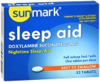 SUNMARK NIGHTTIME SLEEP AID 32 TABLETS