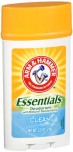 Arm & Hammer Essentials Clean Deodorant 2.5 oz