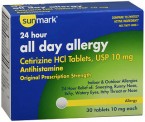 Sunmark All Day Allergy 30 Tablets of 10 mg each