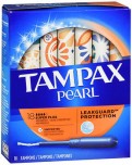 Tampax Pearl Super Plus Tampons Unscented (18 Ct.)